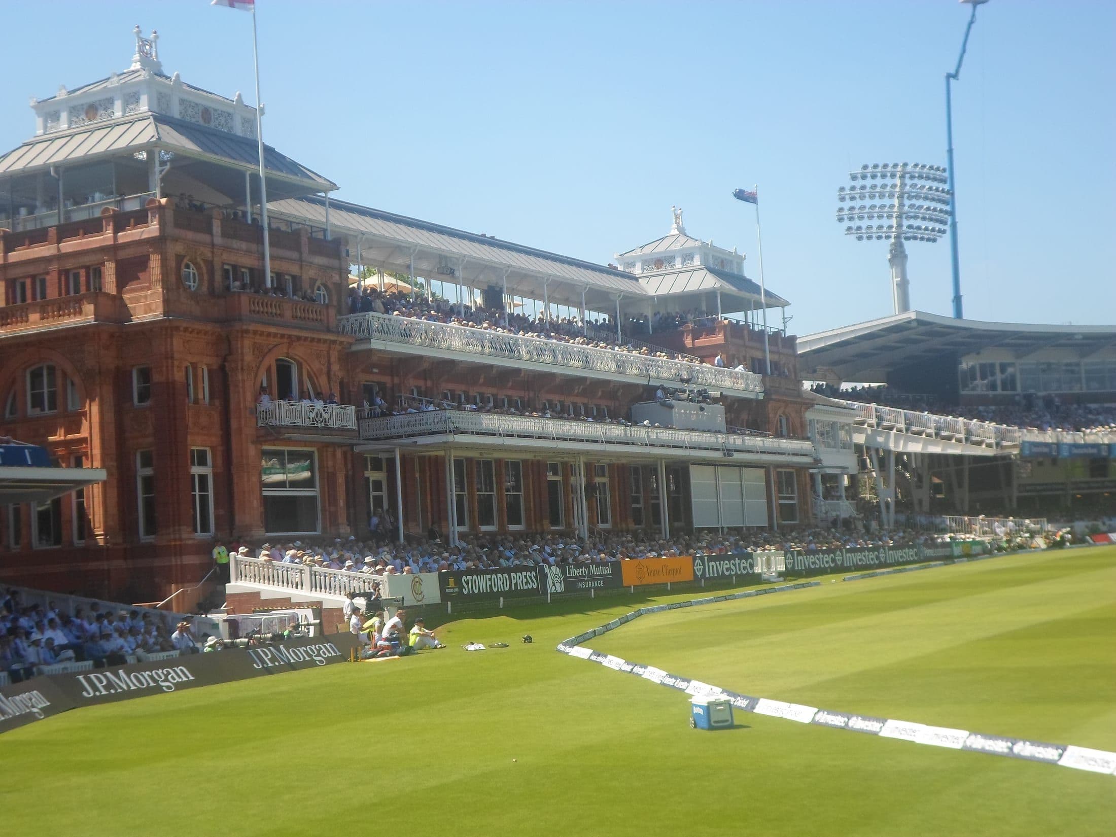 The Pavilion at Lord's Cricket Ground, London