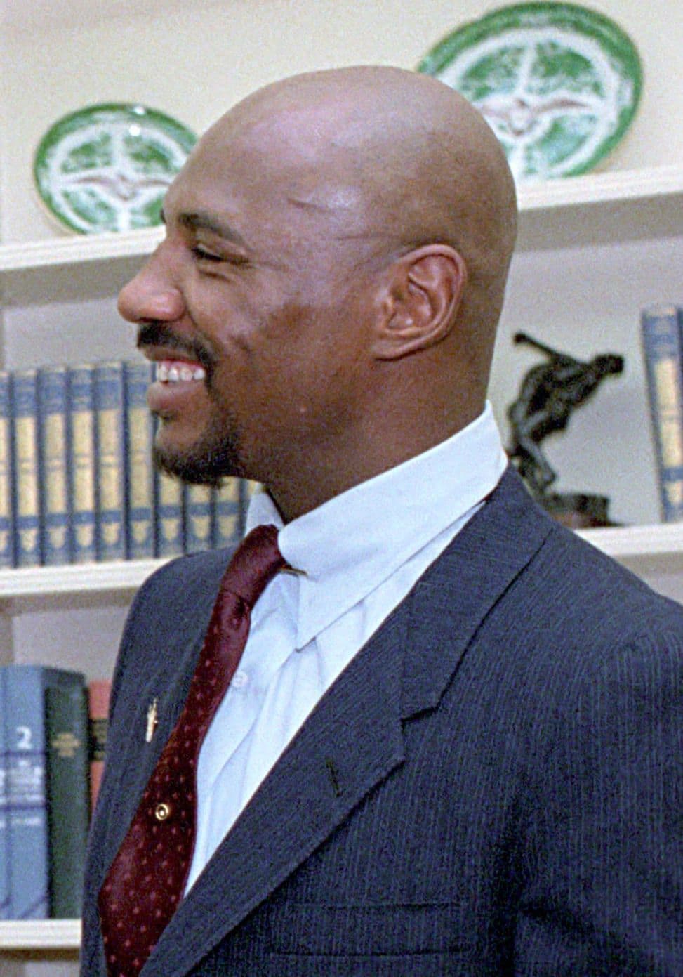 Marvin Hagler at the White House in 1986