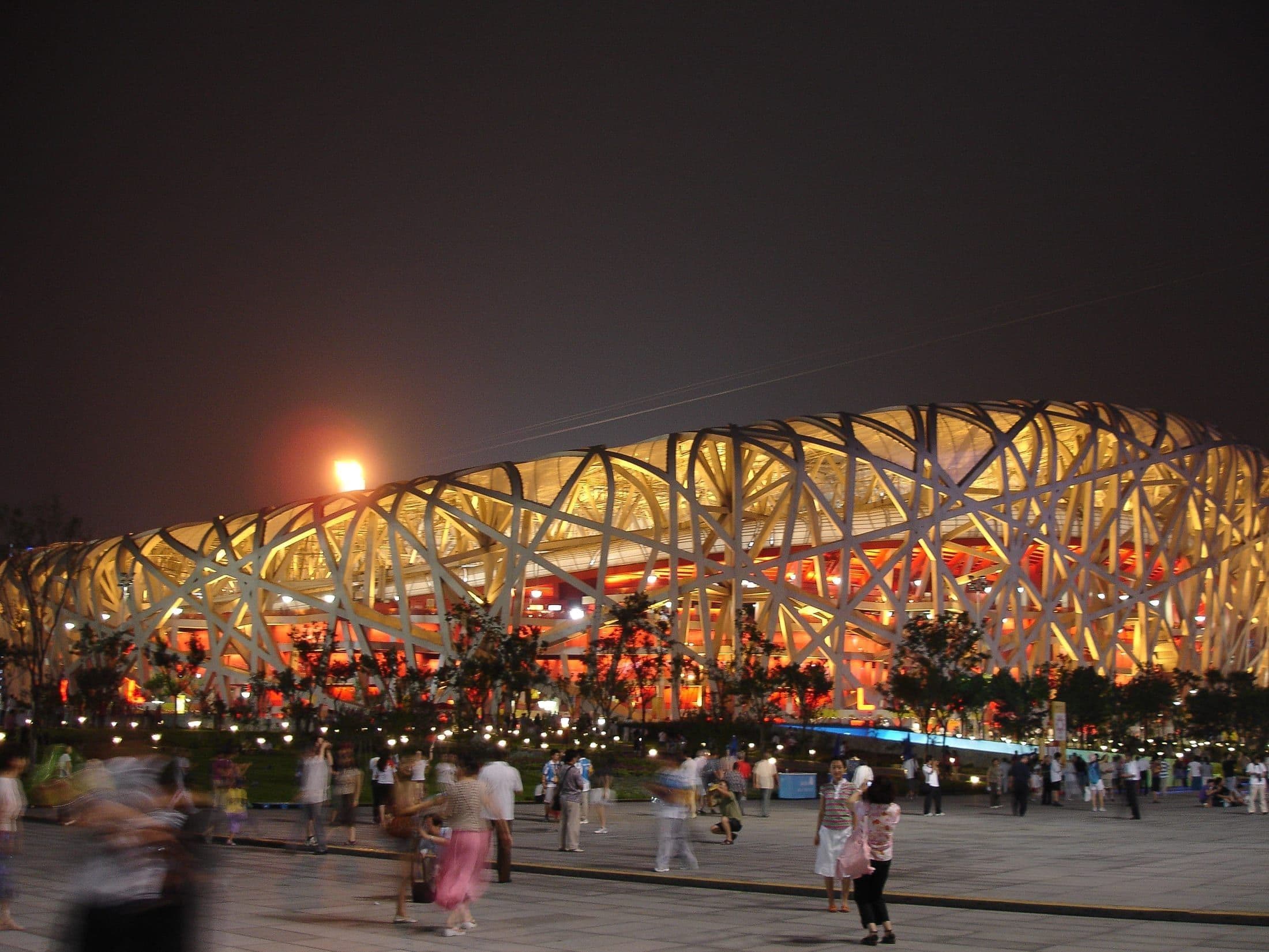 A packed stadium crowd, the arena of sporting history